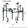 Praxis Dumb Drum Kit Mute Percussion Pad Kinder Erwachsene Praxis Drum Set Zu Hause Percussion Instrumente Simulieren Drum Set 5