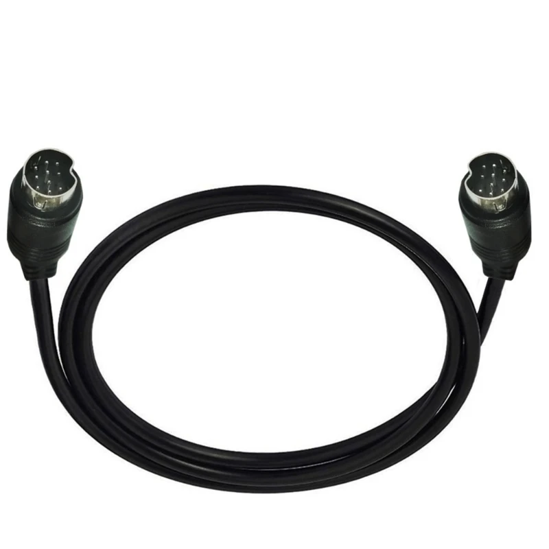 Mini DIN 10Pin Male to Male Cable Replacement 10Pin Cable for Home Theater