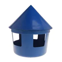 Pigeon Feeder House Design Cover Feeding Food Dispenser Sand Case Multi Functional Pet Birds Parrot Container Supplies Plastic