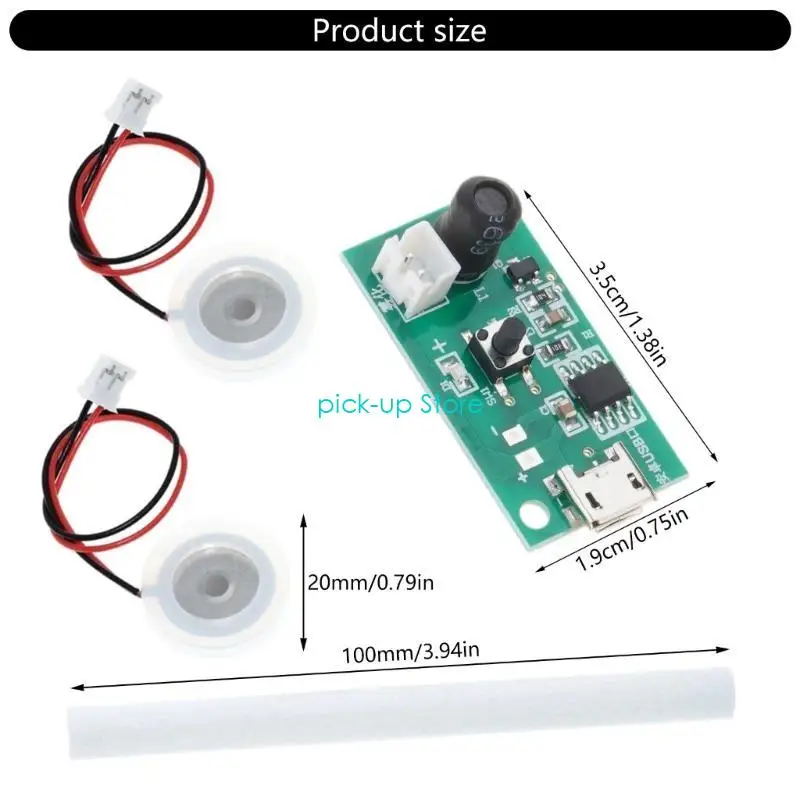 Q5WA USB 초음파 스프레이 가습기 분무기 드라이브 모듈 초음파 가습기