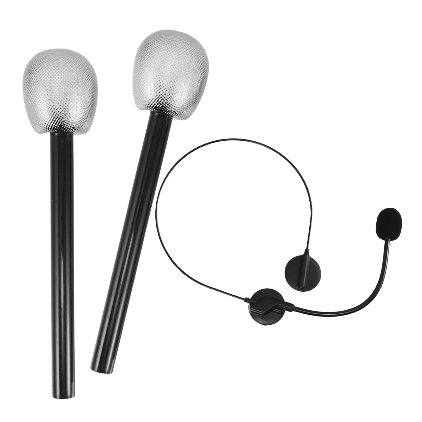 

Simulation Microphone Props Party Microphones Vintage Kids Pretend Play Fake Toy
