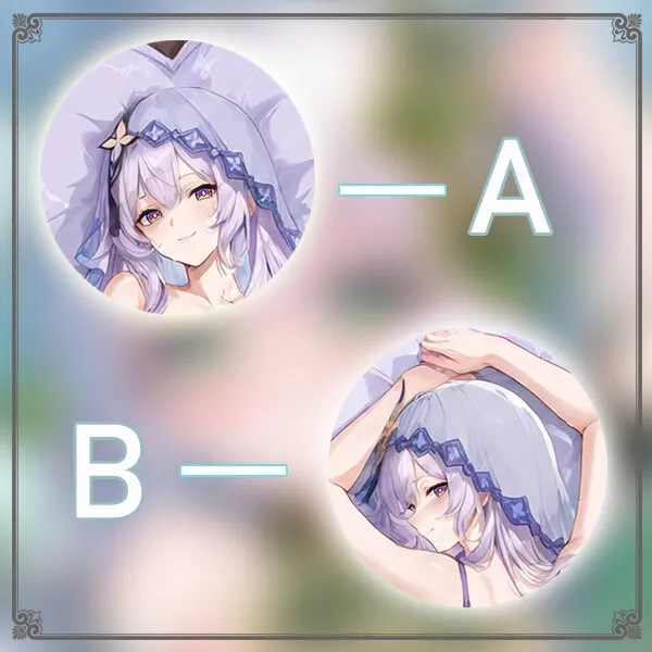 

Honkai: Star Rail Black Swan Anime Game Dakimakura Hing Body PillowCase Cushion Otaku Bed Linings Xmas