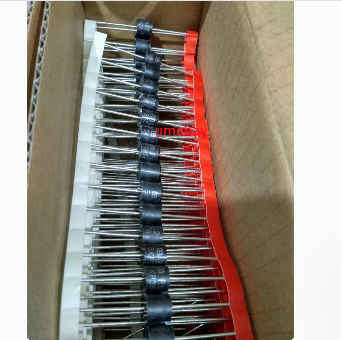 

100 unidirectional TVS ：5KP8.5A 5KP9.0A 5KP10A 5KP11A 5KP12A 5KP13A 5KP54A 5KP58A 5KP60A 5KP64A 5KP70A 5KP75A
