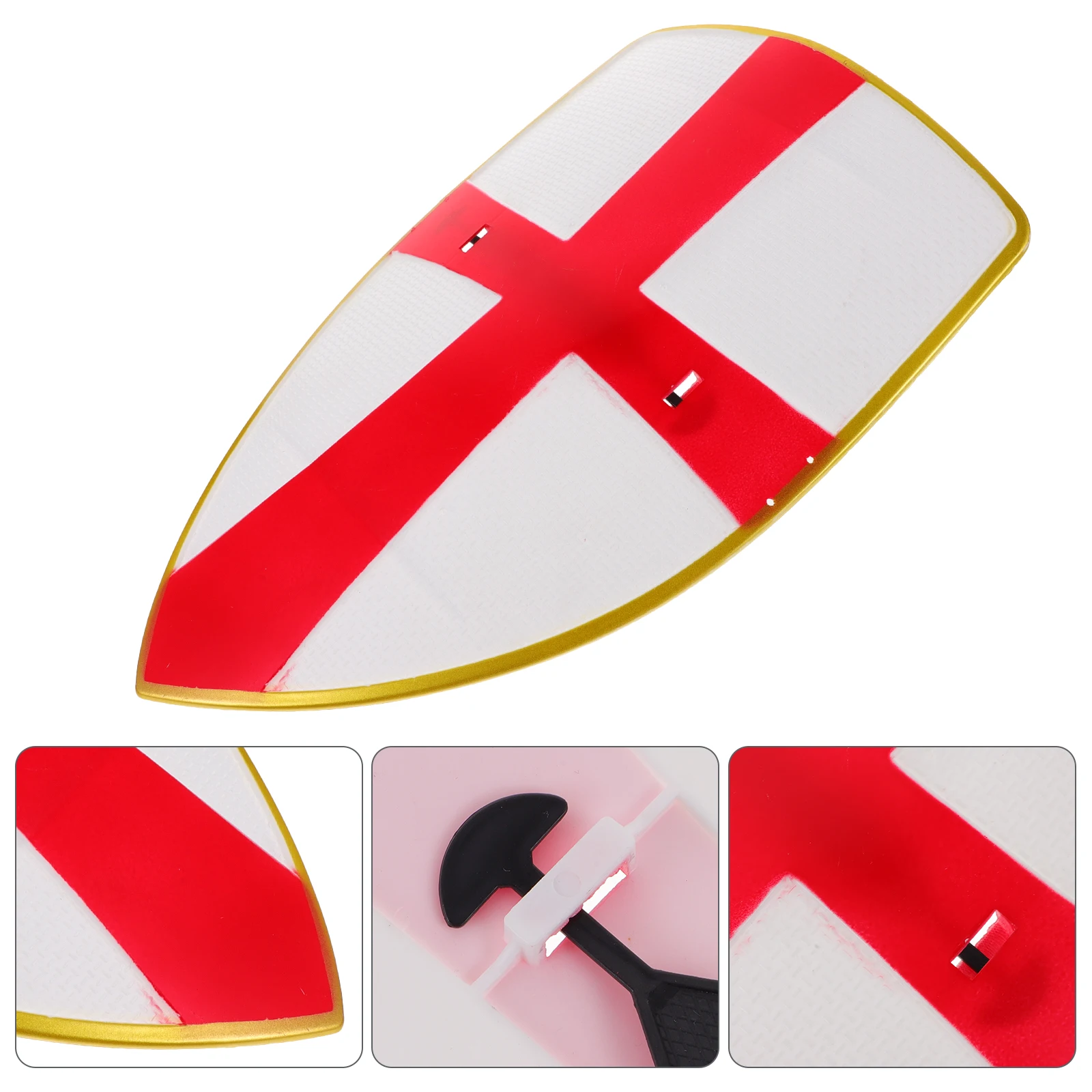 

1pc Plastic 5-12 Boys For Toddlers Small For Boys 5-8 Knight Party Small Shield Shield
