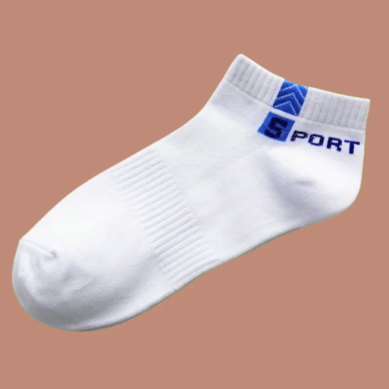 Calcetines deportivos antideslizantes para hombre, medias de algodón peinado 5/10, transpirables, absorbentes del sudor, 2024 pares