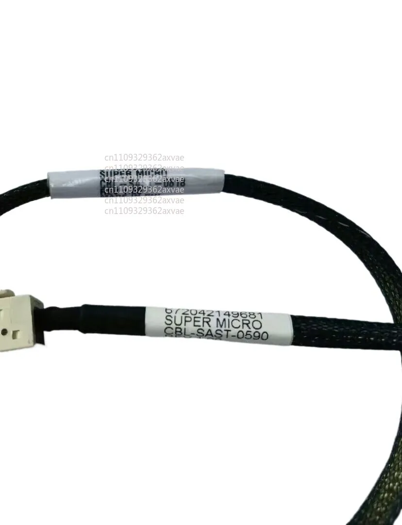 For Supermicro CBL-SAST-0590 MiniSAS HD to MiniSAS HD SFF-8643 PCIe NVMe 70cm