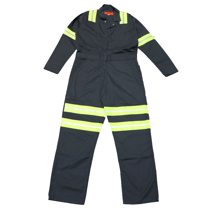 

Outdoor Reflective Cotton Polyester Overalls for Movers Maintenance Workers Multi-ket Work Pants Se Workwear
