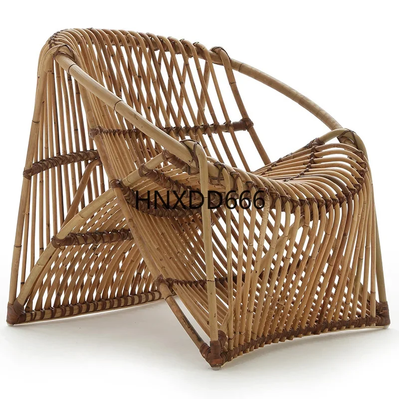 Outdoor rattan sofa terrace courtyard furniture combination aluminum alloy rain and sun protection