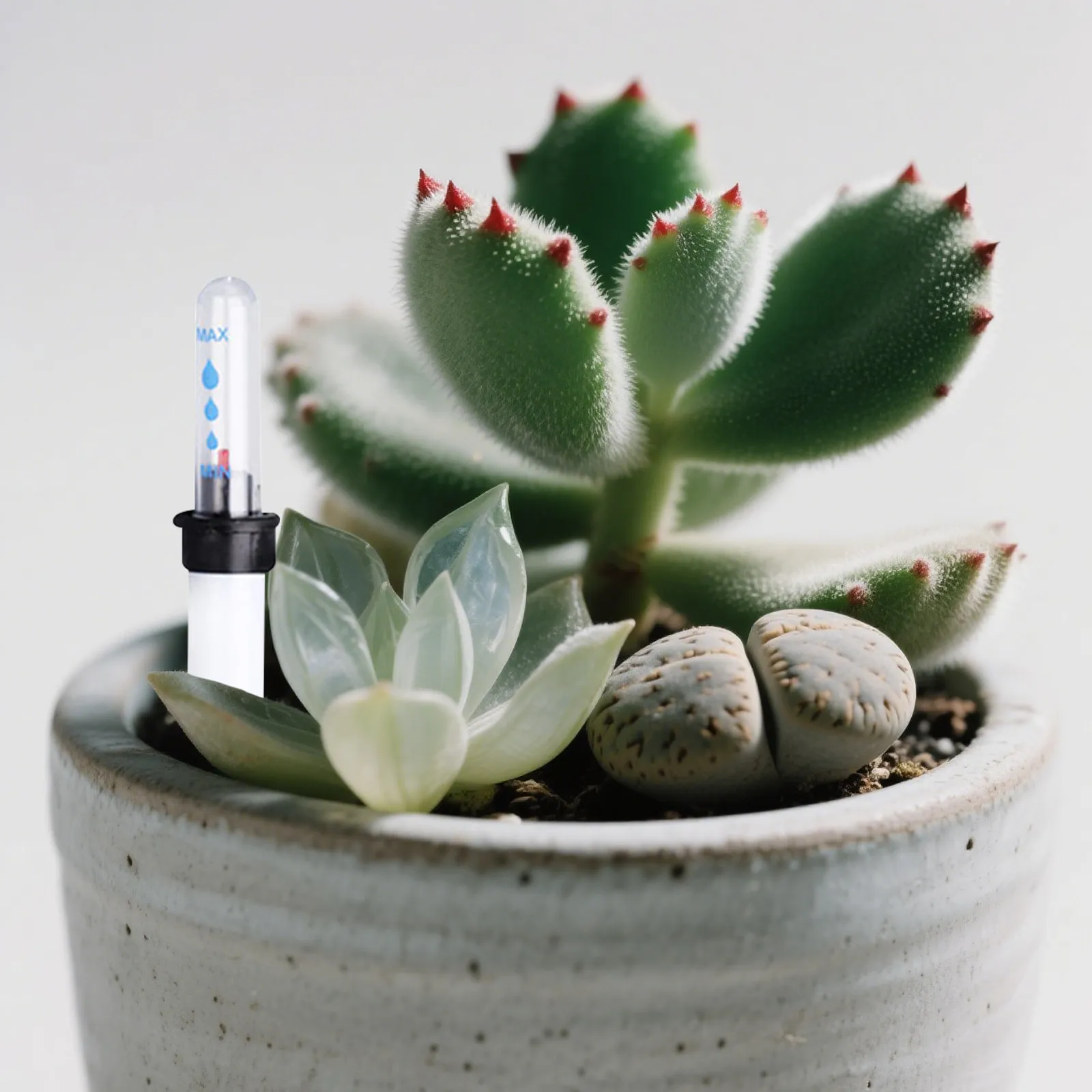 

6Pcs Water Level Indicator Gauge for Potted Plants Soil Moisture Reminder Plastic Float Type Water for Houseplants
