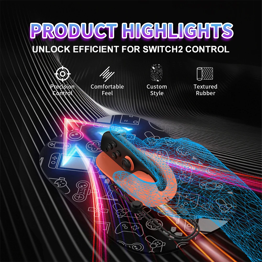 Staffa per mouse controller sinistro + destro Controller da gioco ergonomico Supporto per mouse Controller Dock per mouse per Nintendo per Switch 2