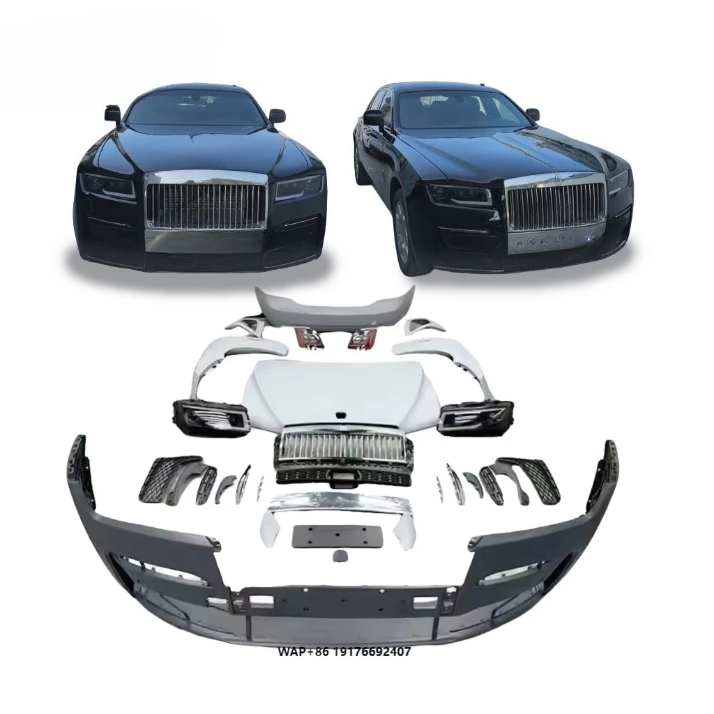 Top Quality Old to New Body Kit for Rolls-Royce Ghost 1st GEN Upgrade to 4th GEN Auto Parts Fender Car Bumper Grille Hood Light
