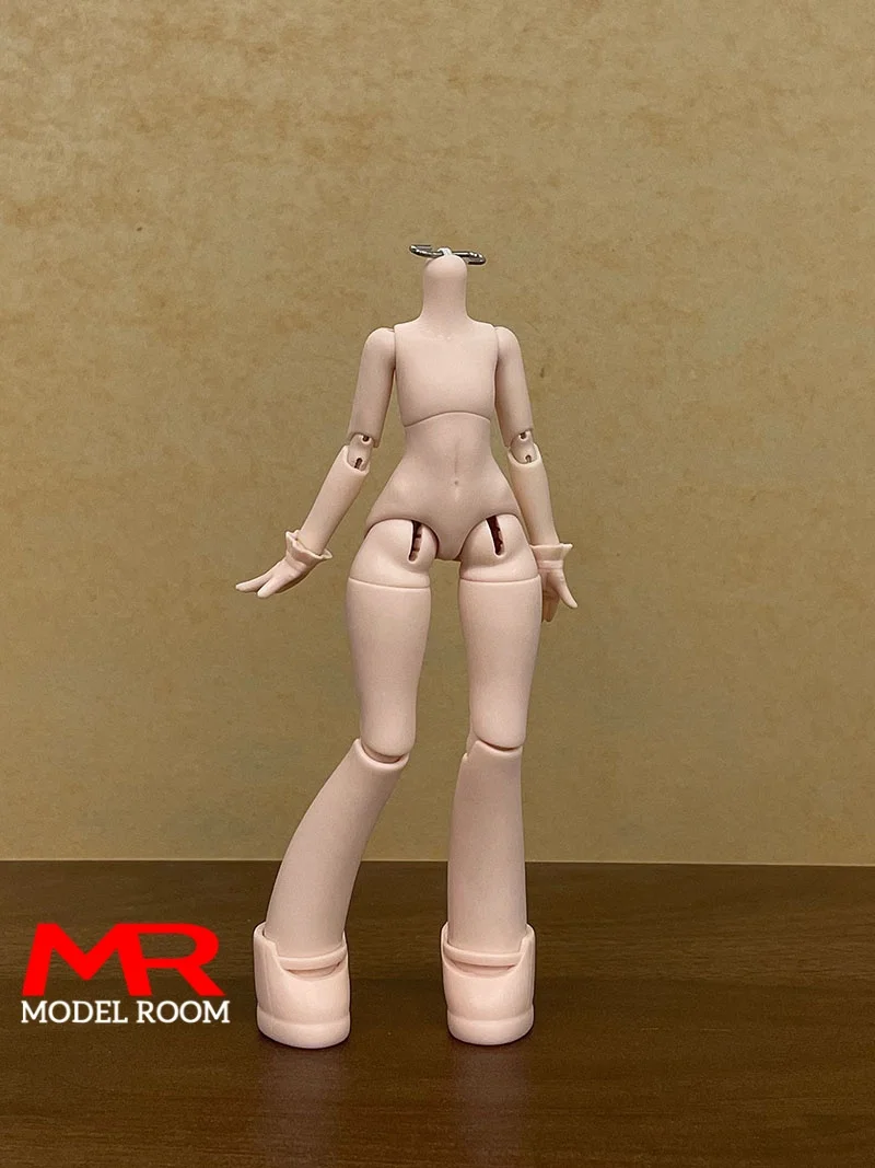 1/12 Scale Female Carrot Legs BJD DOLL Body 14cm Super Flexible Action Figure Replacement Body for GSC OB11 Head Sculpts Clothes