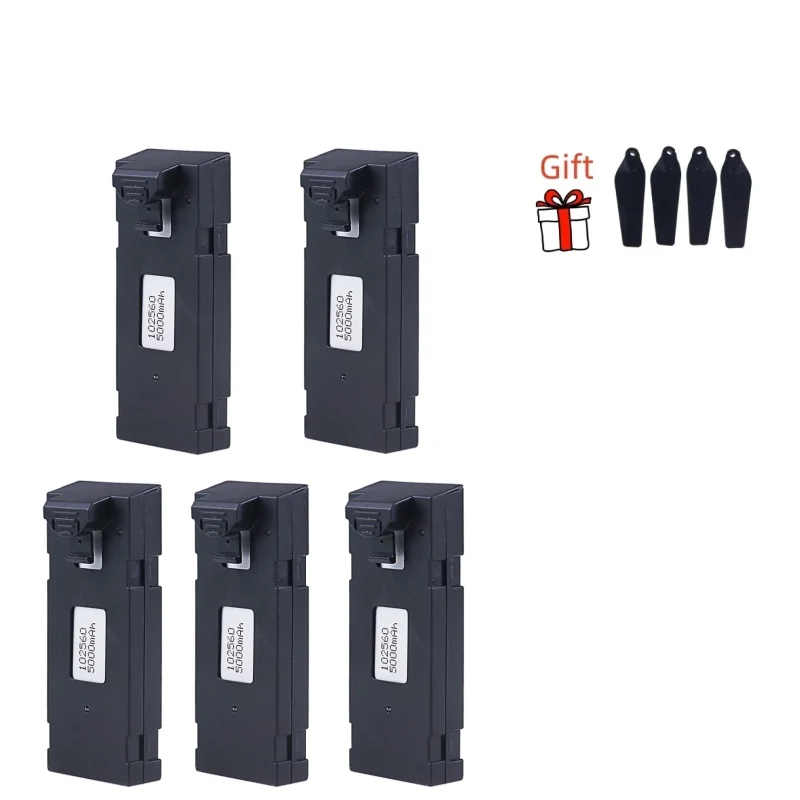 Originele Oplaadbare 3.7V 5000Mah Li-Ion Batterij Voor Rc Drone E88 E88pro E525 E99 P1 F185 F195 E100 Rc Quadcopter Onderdelen Batterij