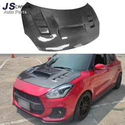 For Series Suzuki Swift ZC33S 2018+ Carbon fiber hood engine cover carbon fiber engine cover The hood of an automobil body kit