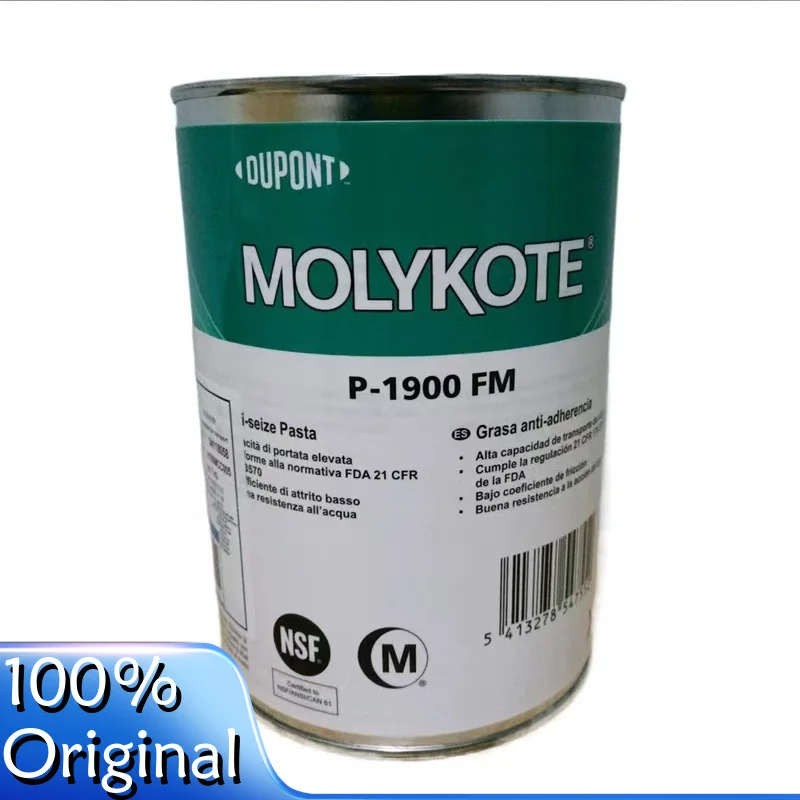 

Original MOLYKOTE P-1900 FM Grease Food-grade Temperature-resistant Oxidation-resistant and Wear-resistant White Lubricating Oil