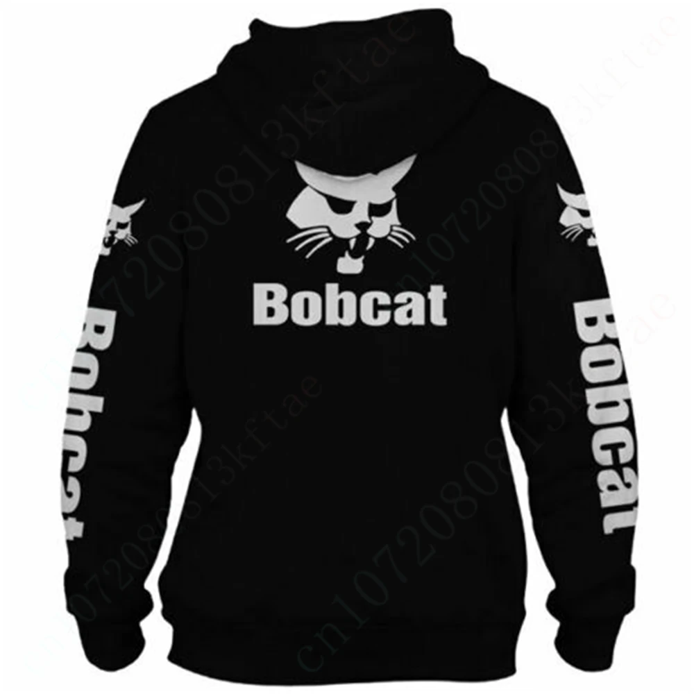 Bobcat Sweatshirt Unisex Clothing Anime Oversize Zip Hoodie 3D Printing Pullover Harajuku Hoodies For Men Women Casual Hoodies