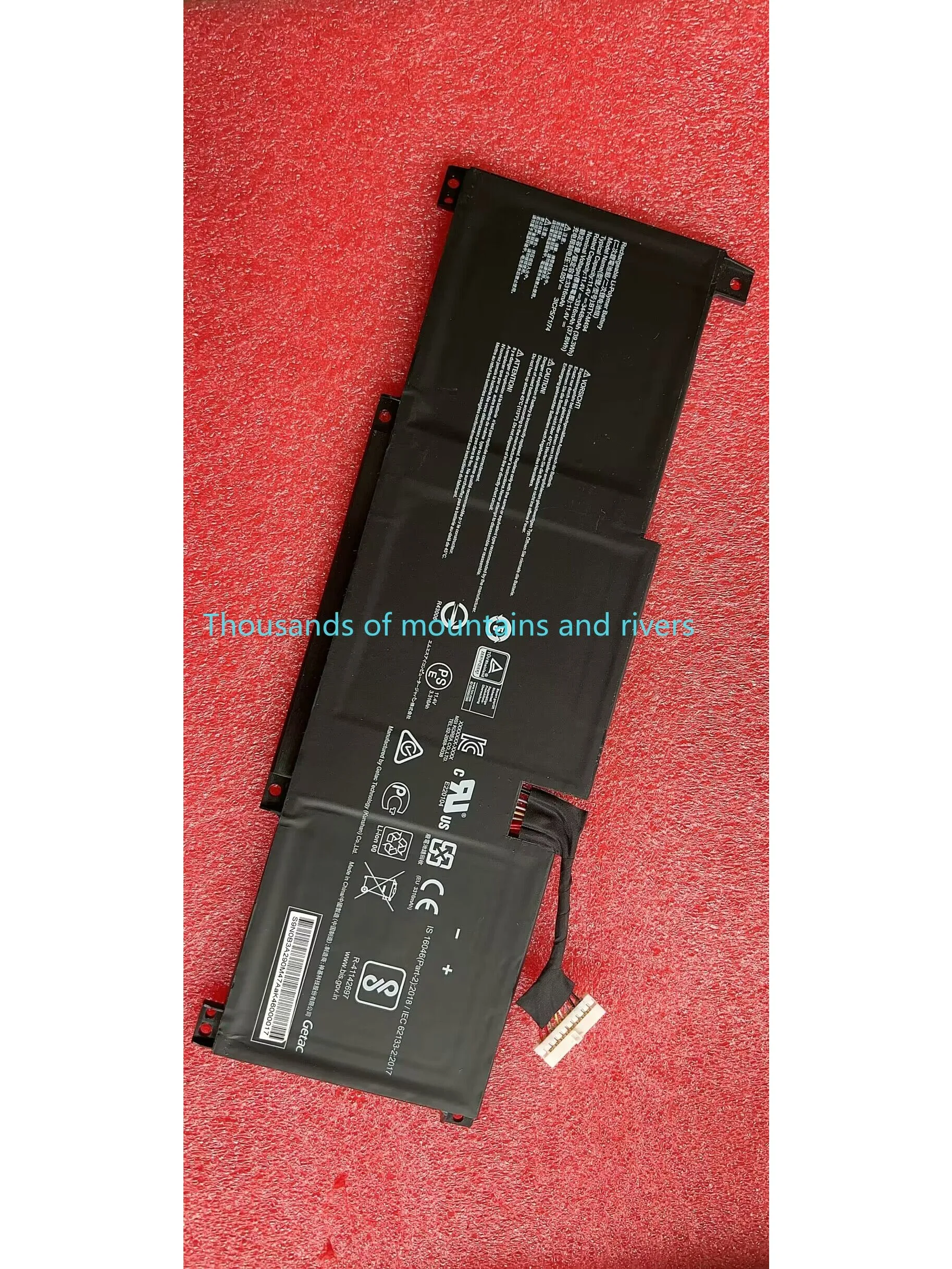 

KingSener BTY-M494 Laptop Battery For MSI Modern 15 H C13M B13M Modern 14 C11M C12M C12MO C7M C7M-091 C7M-092 Series 39.3WH