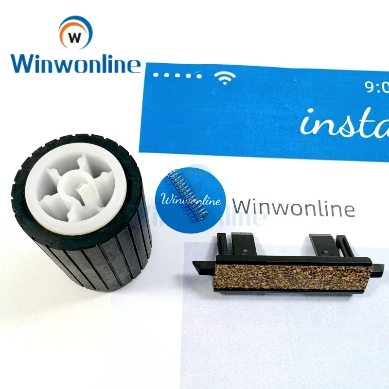 1Set Separation Pad & Pickup Roller & Spring For Ricoh 310 SP310SFNW SP310 SP311DNW 312SFN 325SFNW 330DN 221SIM C300F C400F