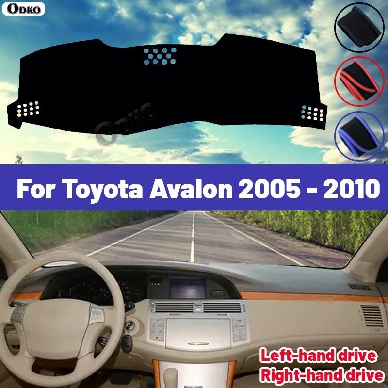 High Quality For Toyota Avalon 2005 2006 2007 2008 2009 2010 Car Dashboard Cover Mat Sun Shade Avoid Light Pad Carpets Anti-UV