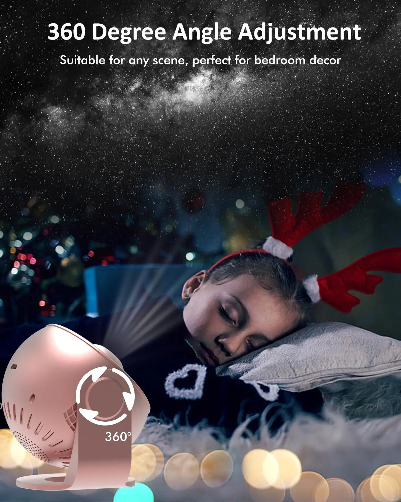 Night Light 13 in 1 Planetarium Galaxy Projector Star Projector 360° Rotating Nebula for Bedroom Decor for Ceiling Room Decorat