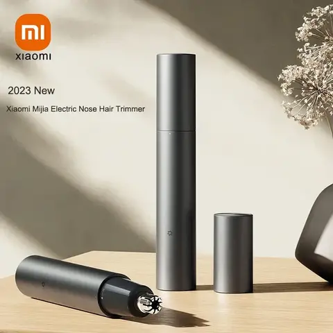 XIAOMI Mijia 전기 코 헤어 트리머 충전식 귀 코 헤어 클리퍼 남성 여성을위한 휴대용 무통 눈썹 트리머