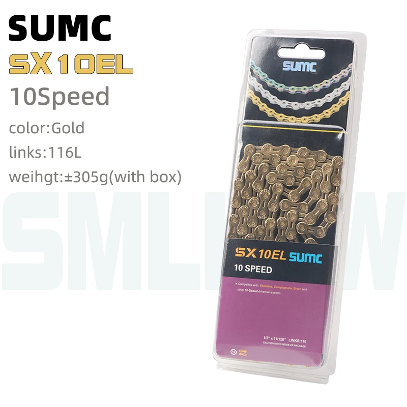 sumc MTB Bicycle Chain 6/7/8/9/10/11/12/13 speed Velocidade 8s 9s 10s 11s 12s 13s Montain Road bike Chains Part 116/126 Links