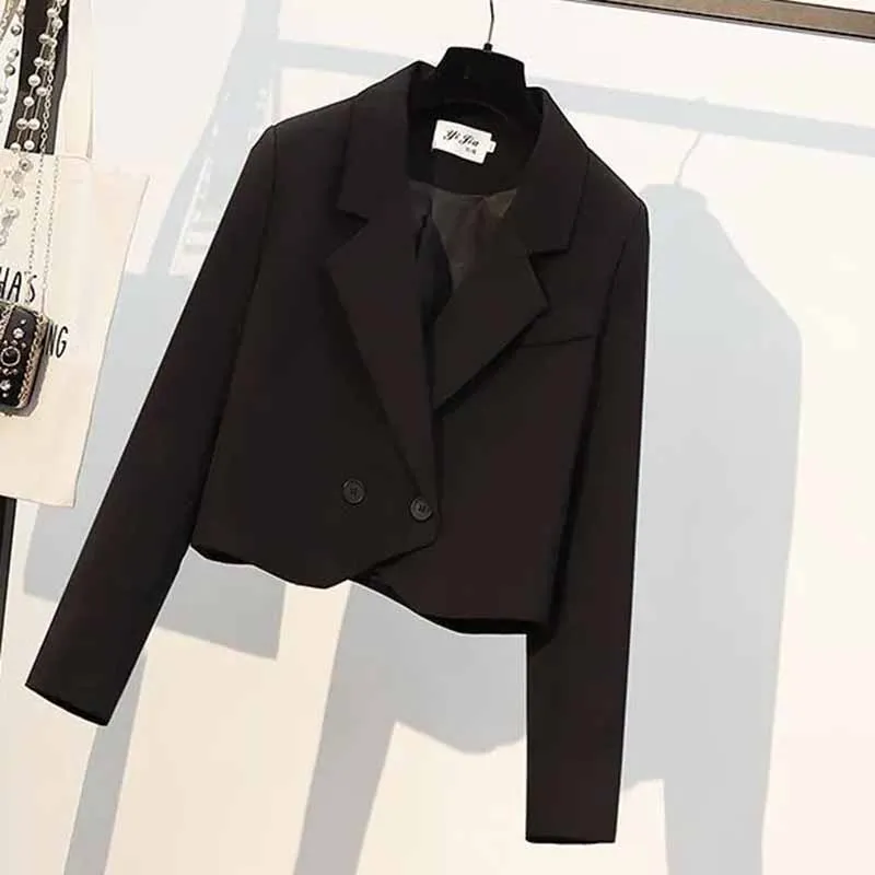 2025 Spring And Autumn Annals Female New Fashion Advanced Sense Small Suit Jacket Women Leisure Temperament Short Blazer Coat