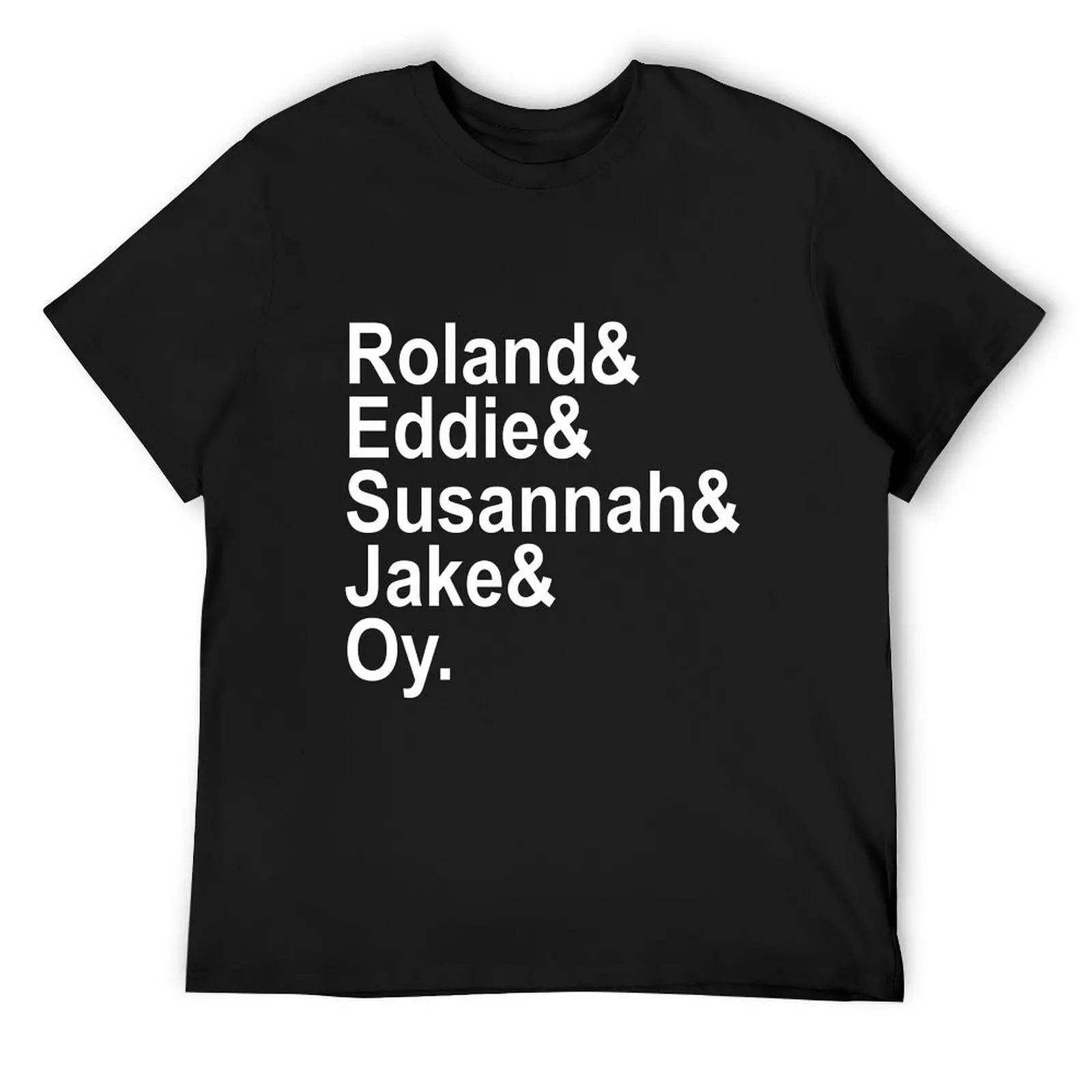 Stephen King The Dark Tower Roland and Eddie and Susannah and Jake Oy Katet wolf T-Shirt for a boy shirts men graphic