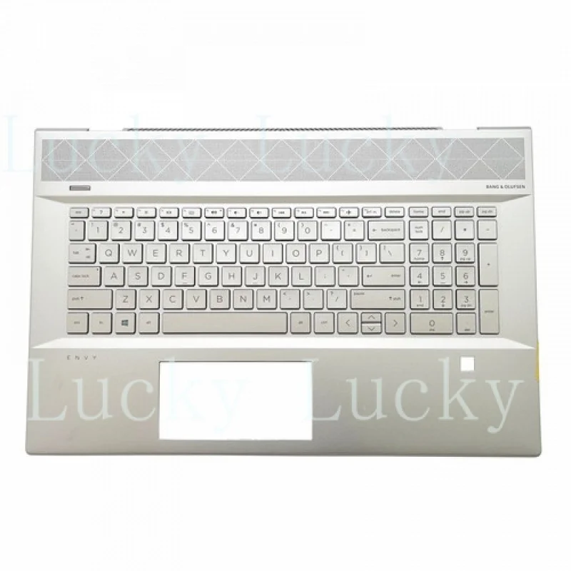 f  Palmrest Keyboard Backlit For HP ENVY 17M-CE 17-CE TPN-W145 Silver L57592-001