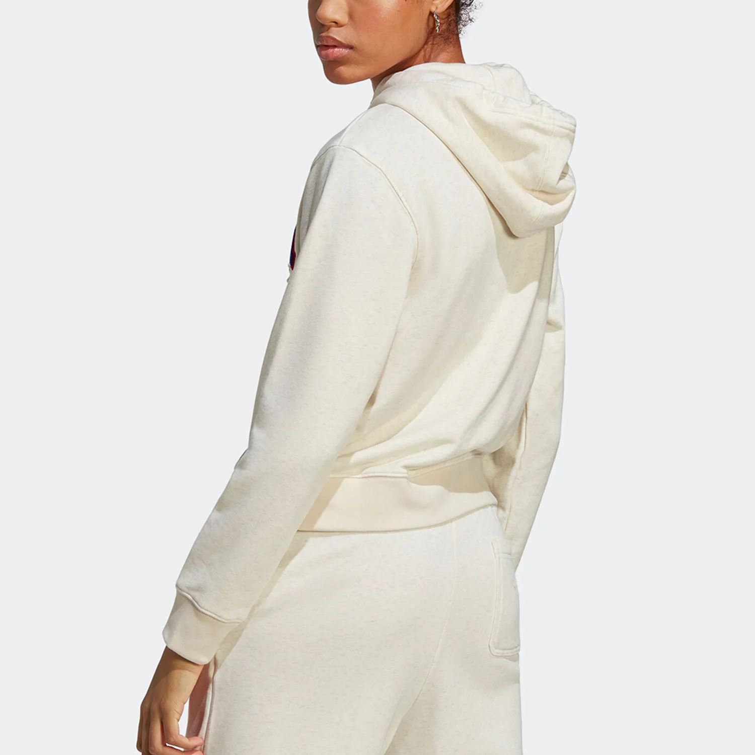 Adidas Originals Womens New Fashion Sports Long Sleeve Hooded Sweatshirt IC5229