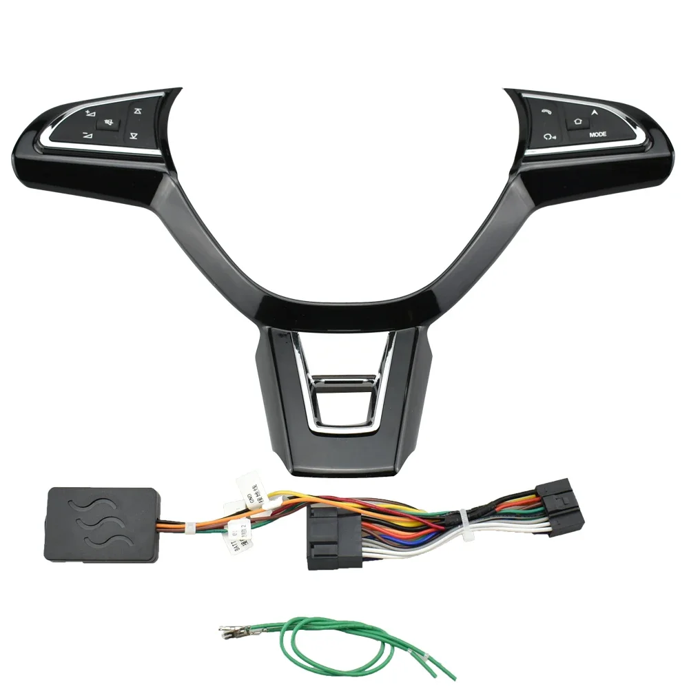 Botón de control de volante multifunción modificado, botón de volumen, interruptor de audio, botón de teléfono para Skoda Superb Yeti Rapid Octavia