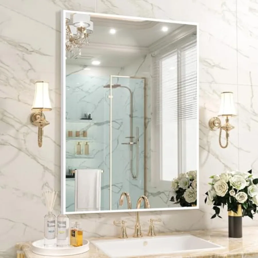 

Bathroom Mirrors for Over Sink 24"x36" Bathroom Vanity Mirror Mirrors for Sink Framed Mirror Framed for