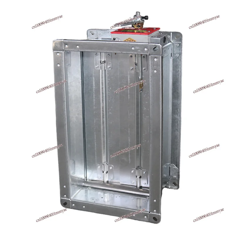 150 Degree Galvanized 70 Degree 280 Degree Pipeline Fire Hand Electric Normally Open Control Valve Round Square Smoke Exhaust