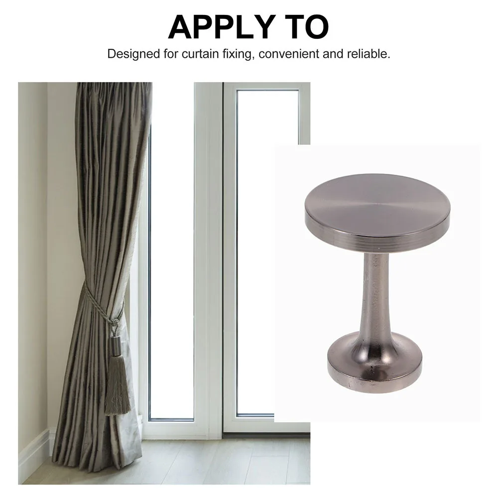 

Wall Metal Curtain Tieback Decorative Drapery Holdbacks Excellent All Curtains Good Using Experience