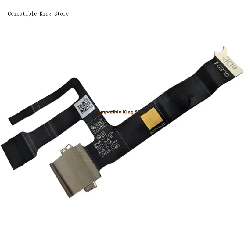 X 40pin OLED LCD Screen Cable Display Cable Video Flex Cable for Dell XPS 13 9320 GDO31 LF-L079P 0T6VDG T6VDG DA30001OO10