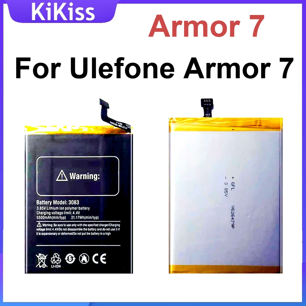 

Долговечный аккумулятор для мобильного телефона Armor 7 большой емкости для Ulefone 5500 мАч