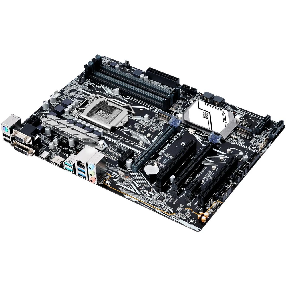 Материнская плата ASUS PRIME Z270-K, поддерживает Φ 6700 Φ 6500 CPU LGA 6300 4 × DDR4 DIMM PCIe 1151 ATX, материнская плата