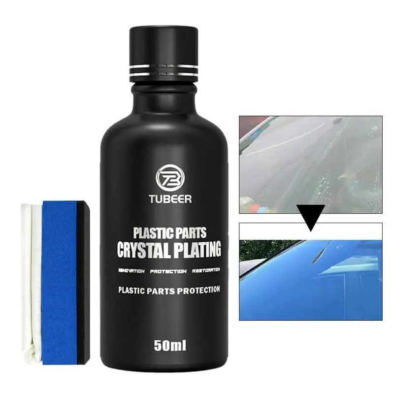 

Car Revitalizing Coating Agent Interior Care Restorer For Rubber Parts Trunks Rejuvenates Color Old Seals Safe Auto Detailing