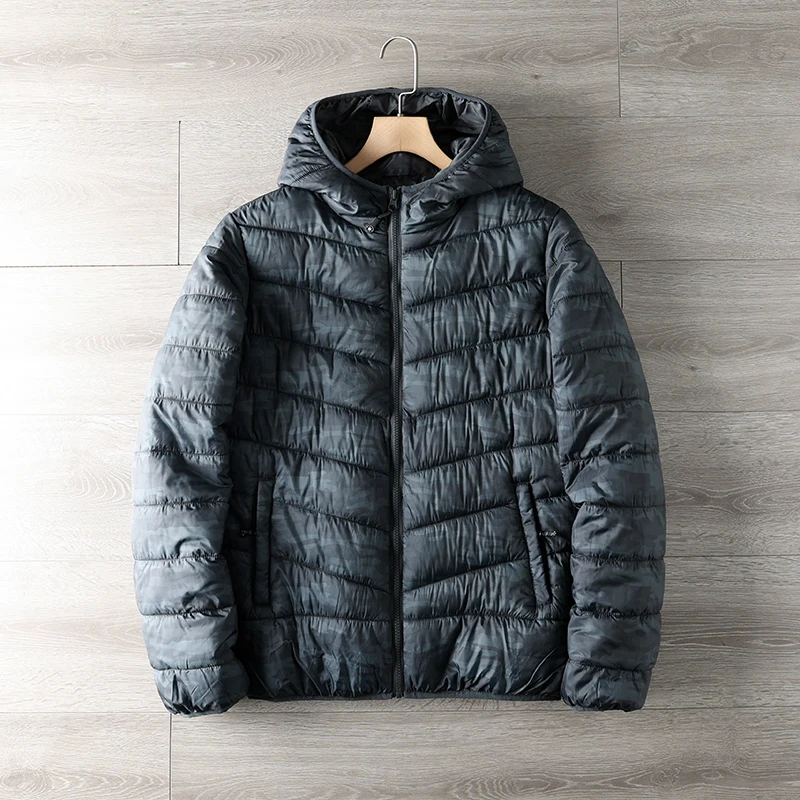 

Waterproof Windproof Lightweight Warm Autumn Winter Hooded Camouflage Casual Cotton Jaet Trendy American Sle Thiened St...