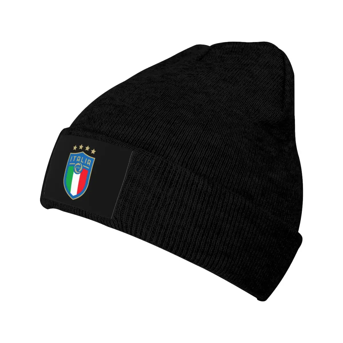 Italia Figc Beanie Cap Unisex Winter Warm Bonnet Homme Knit Hats Street Outdoor Italian Football Gift Skullies Beanies Hats