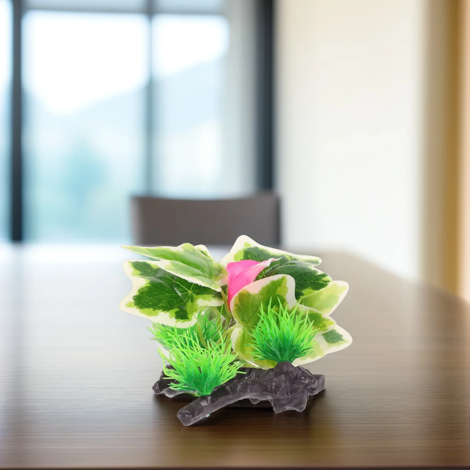 

Aquarium Artificial Plants Fish Tank Decoration Supplies Fake Water Grass Ornament Pink Decorative Aquatic Plant Lifelike