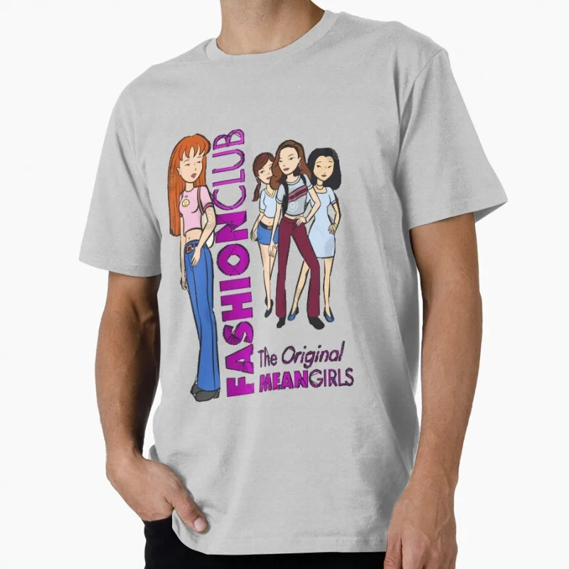 

Beautiful Model Retro Sick sad world tv shows Gift t shirt 90s Nostalgia cartoon Graphic Clothes Large size Tops 100% cotton tee