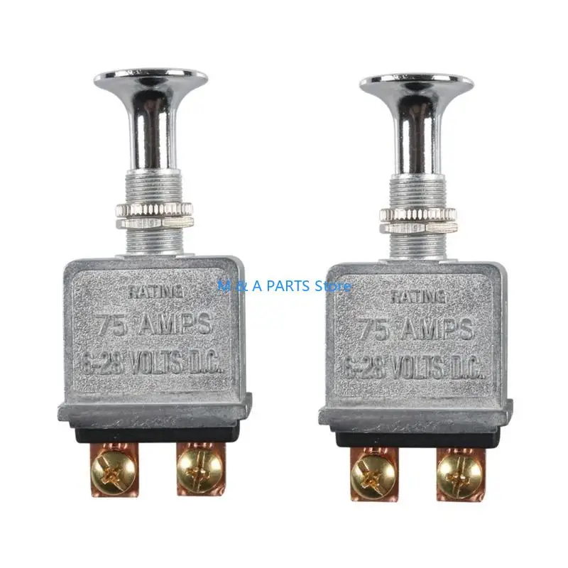 Switch U1JF 75amp Push Pull Switch On/Offs Switch 6V-28V Automobile Push Switch