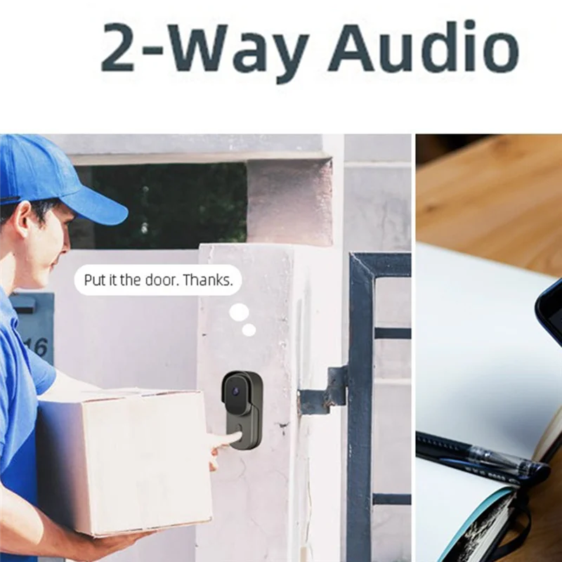 N86R Breedbeeld Tuya Smart Life APP Wifi Audio Video-intercom Tuya Smart Life APP IP65 Waterdichte audio-video-intercom Deurbel