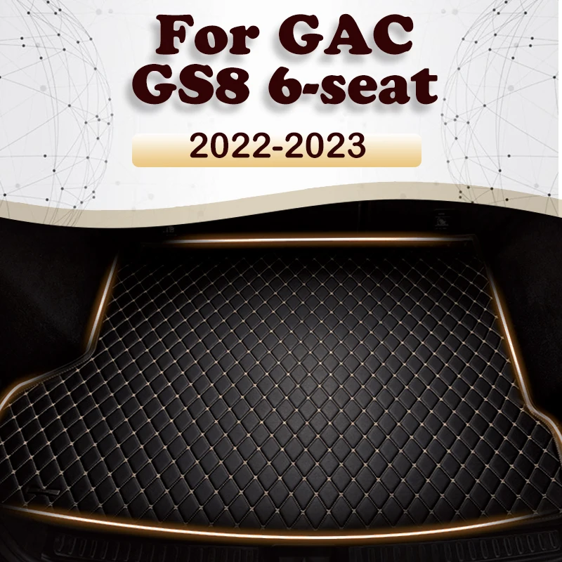 Car Trunk Mat For GAC Trumpchi GS8 6-Seat 2022 2023 Custom Car Accessories Auto Interior Decoration