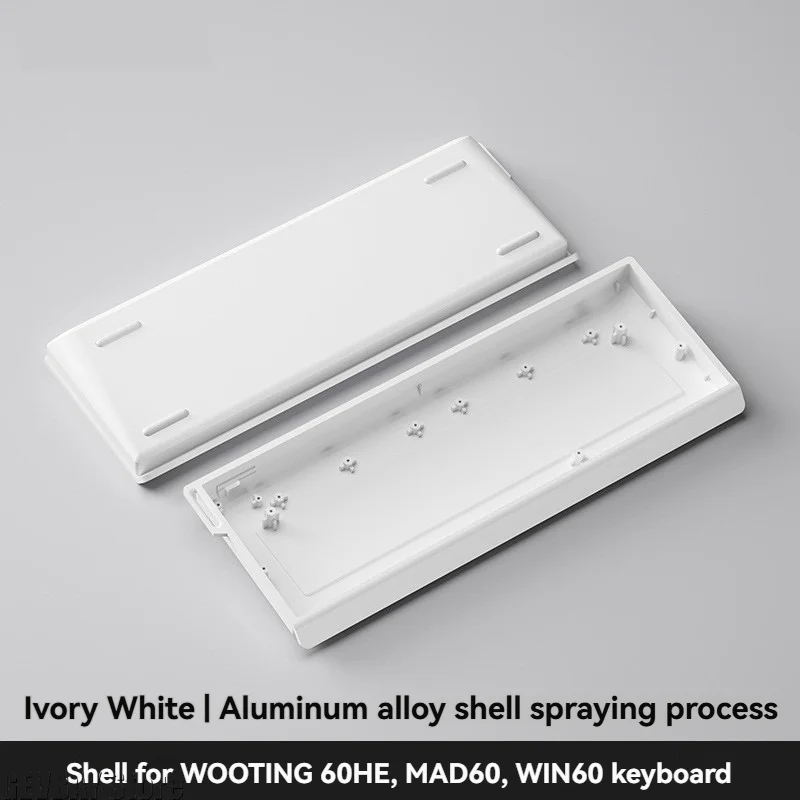 Custom for Wooting 60HE GH60 Holy60 Hollow Aluminum Keyboard Case Shell 60% Keys Layouts for Mad60he Raven61 Aula Win60 GT60