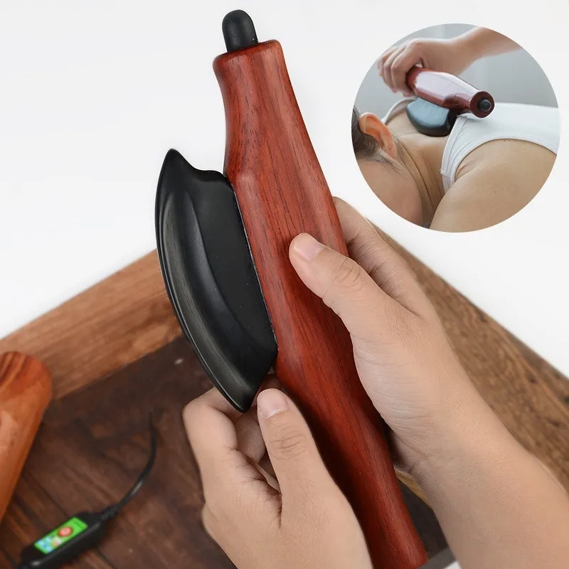

Electric Bianstone GuaSha Scraping Board Heating Gua Sha Scraping Sheet Tendon Scraping Instrument Massage Meridian Gua Sha Tool