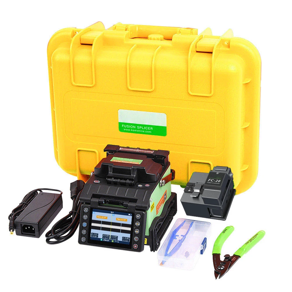 MT-85001 GX-39 FTTH Fiber Optic Fusion Splicer Automatic SM MM DS NZDS Optical Fiber Welding Splicing Machine
