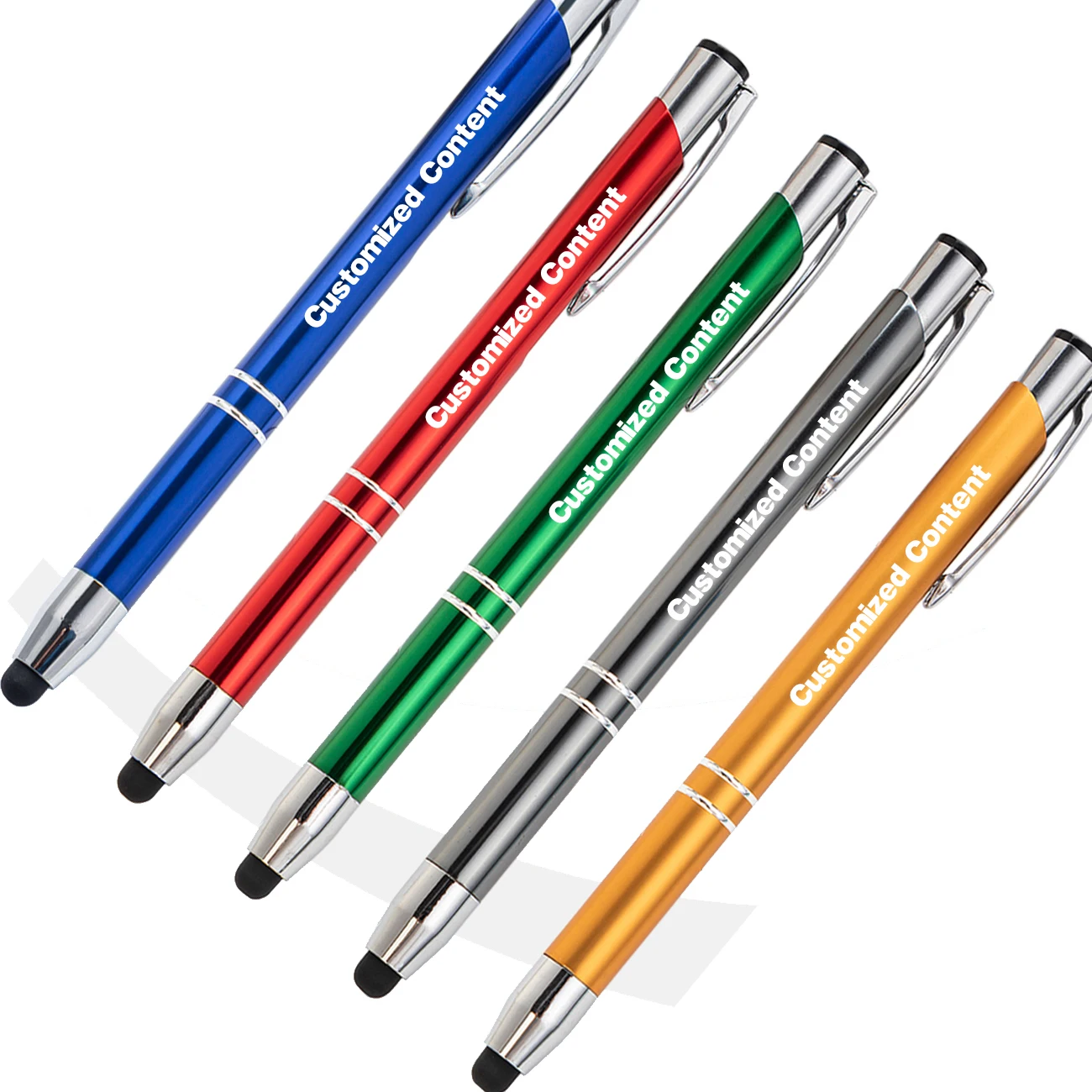 20-50 Pcs Customizable Metal Ballpoint Pen Elegant Gift for Men & Women Durable pens business Graduation Gifts