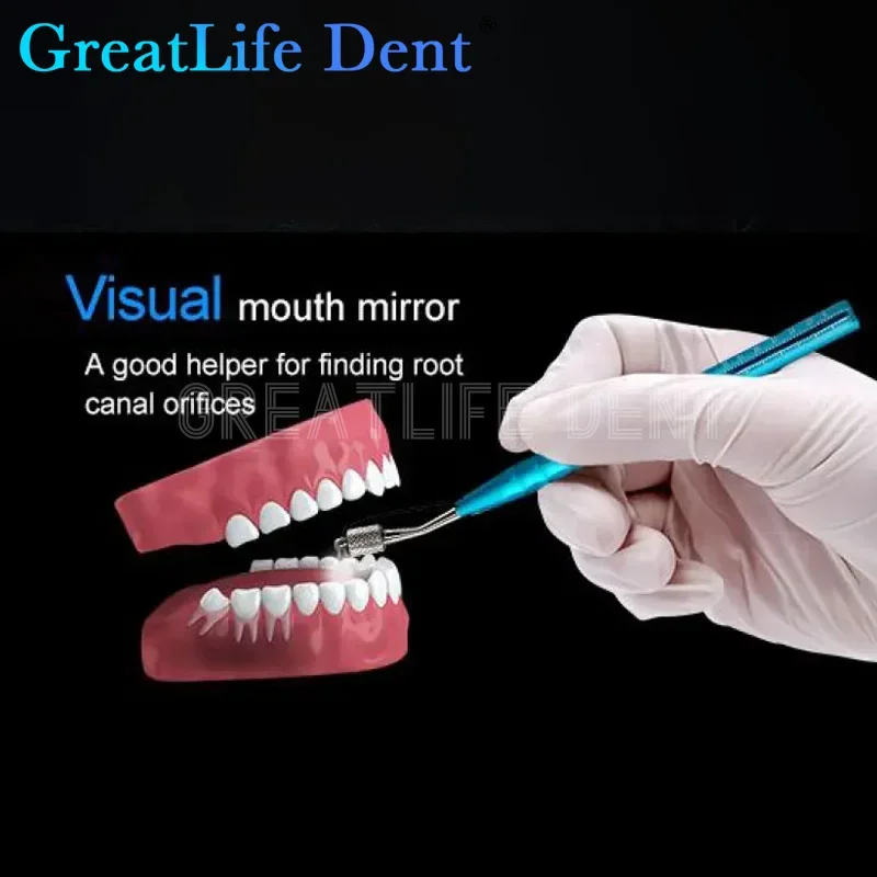 GreatLife-Dent Micro Câmera Dental, Tempo Real, Wi-Fi, Visual Remoção do Canal Raiz, Espelho Boca, Endo Motor, 24 "Tela